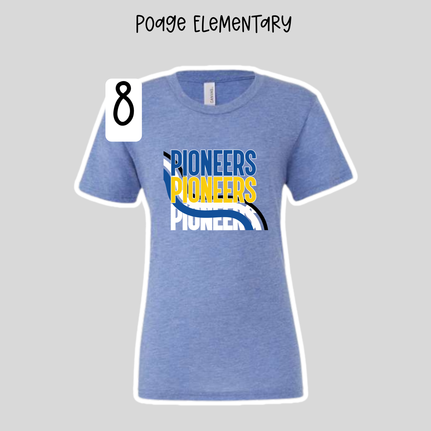 Poage Elementary School- School Spirit Shirts