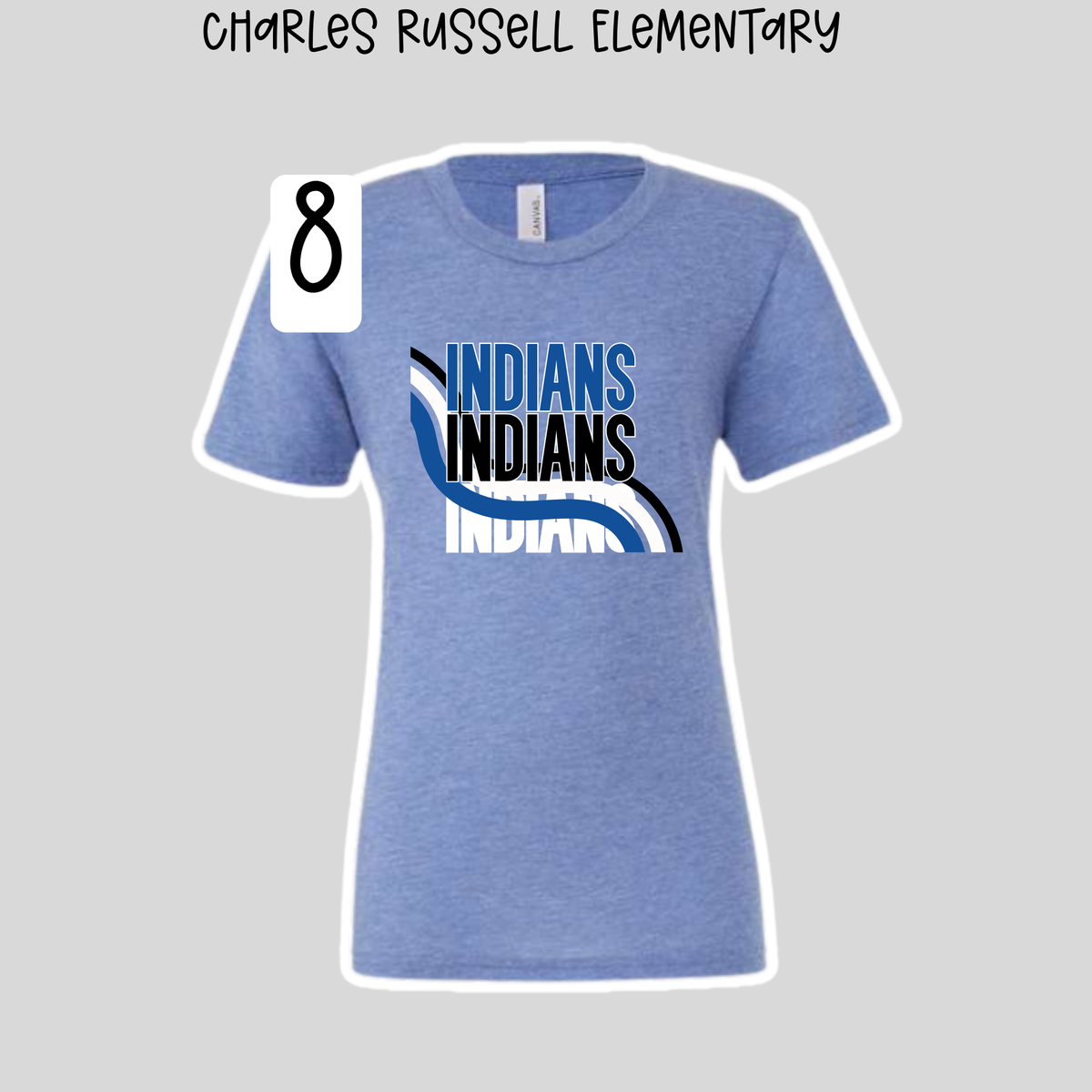 Charles Russell Elementary School- School Spirit Shirts