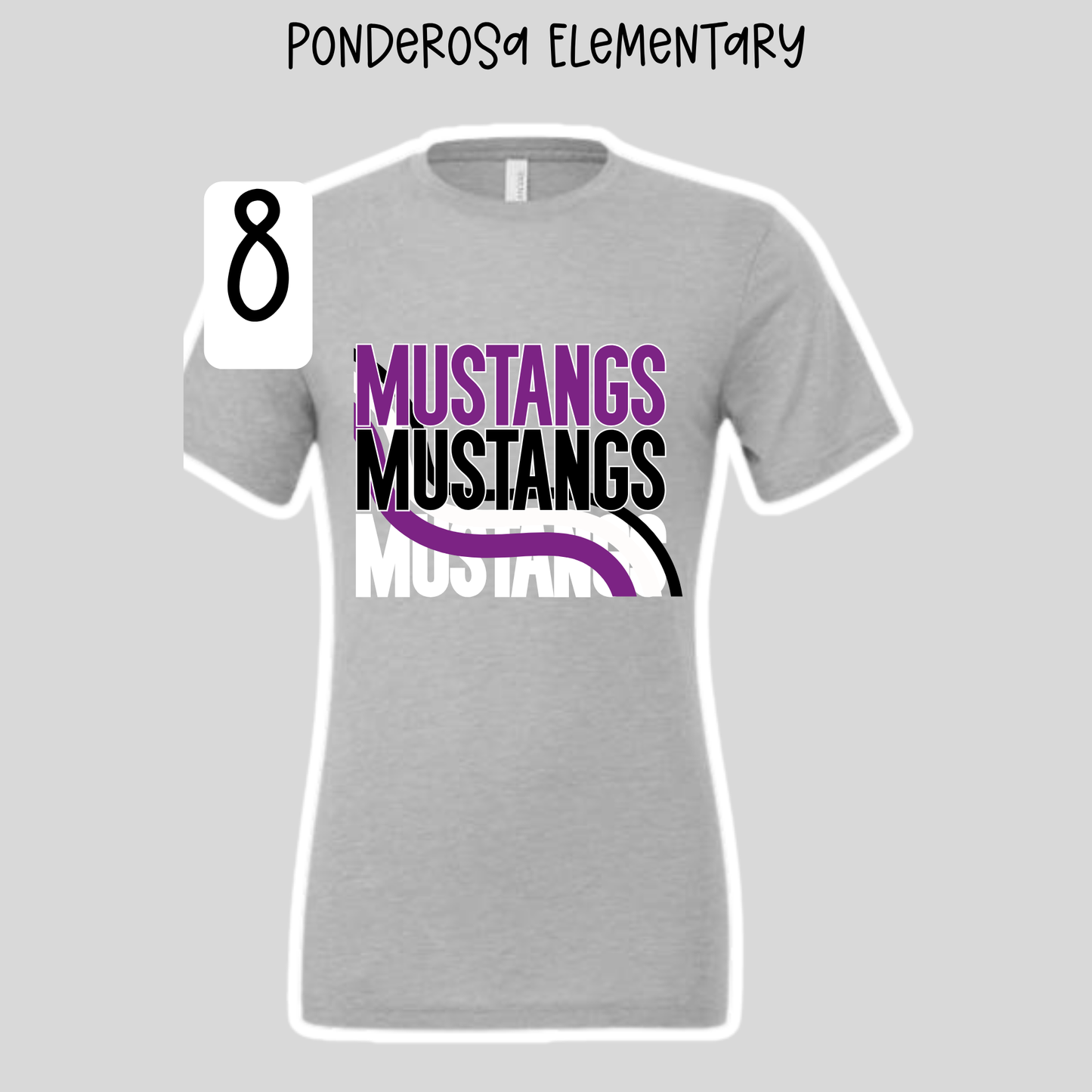 Ponderosa Elementary School- School Spirit Shirts