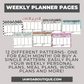 Weekly Planner Pages