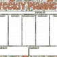 Weekly Planner Pages