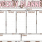 Weekly Planner Pages