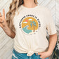 Happiness Comes In Waves Adult Shirt- Beach 184