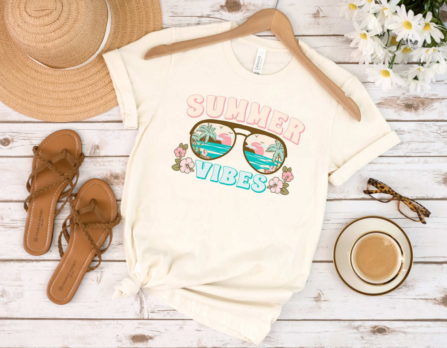 Summer Vibes Adult Shirt- Beach 189