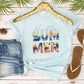Hello Summer Adult Shirt- Beach 197