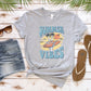 Summer Vibes Retro Adult Shirt- Beach 198