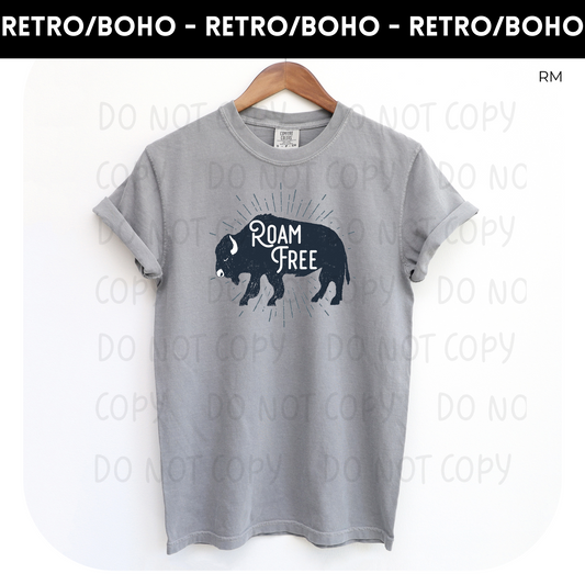 Roam Free Adult Shirt- Boho 27