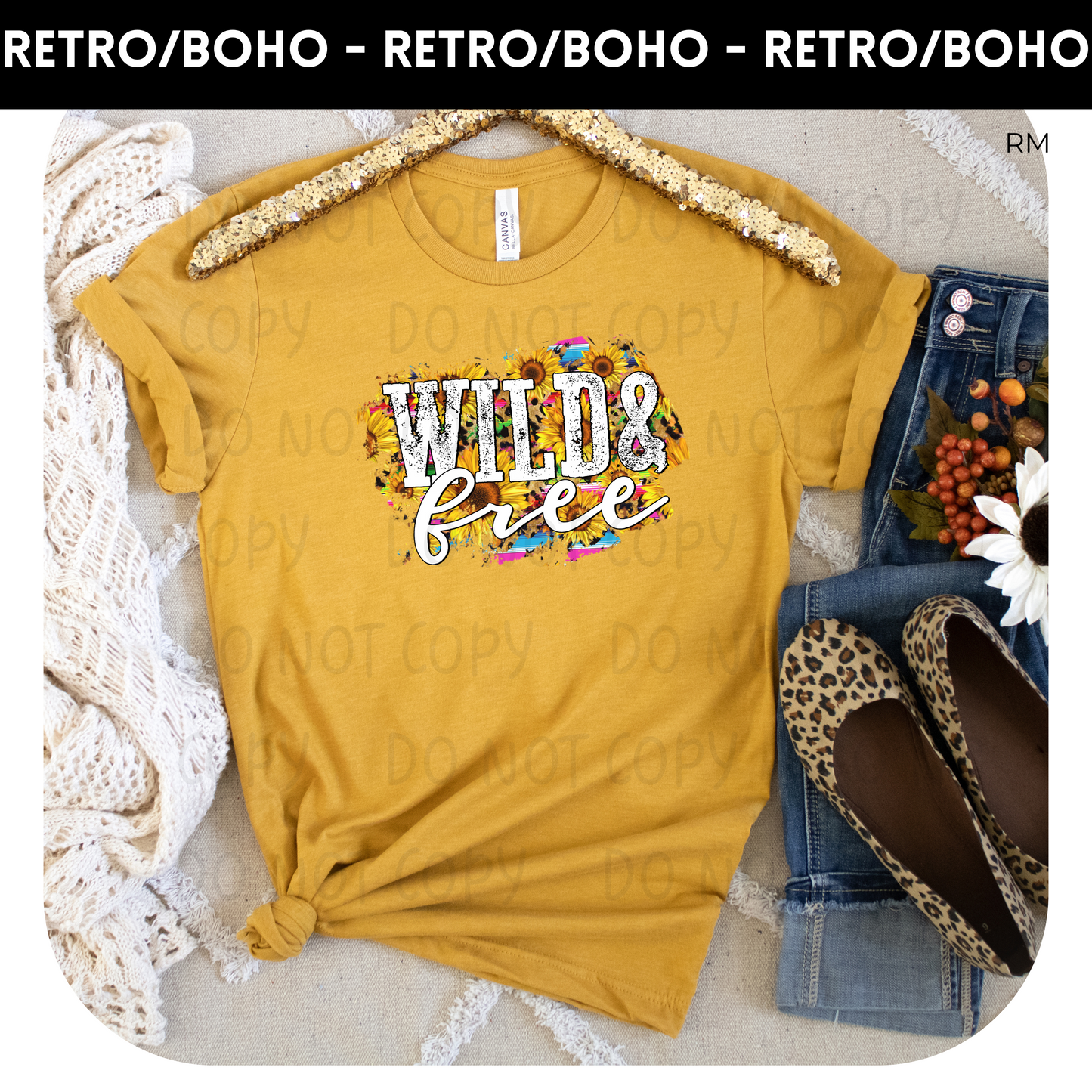 Wild And Free Adult Shirt-Boho 47