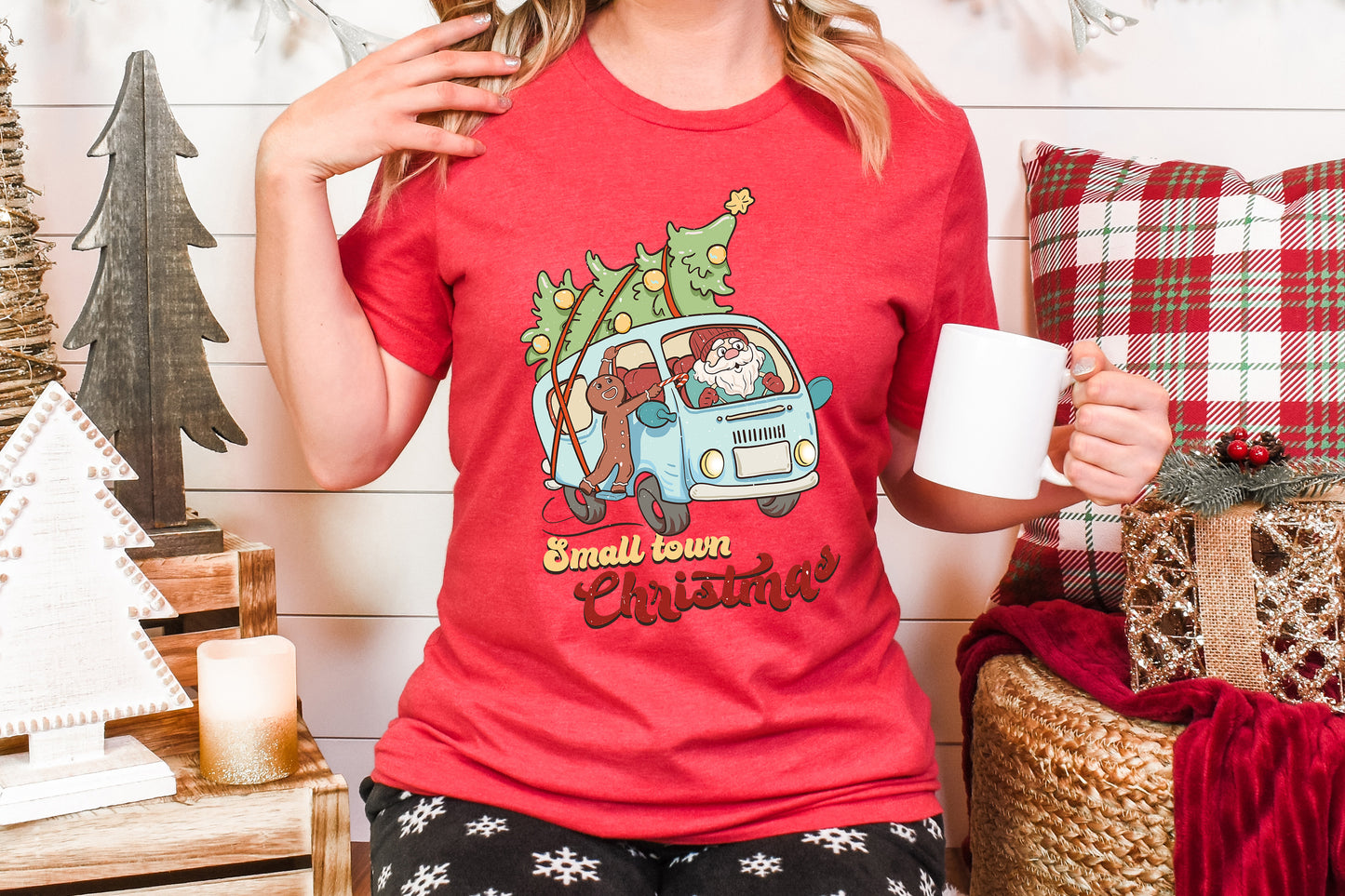 Small Town Christmas Adult Shirt- Christmas 1461