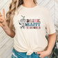 Drink Happy Thoughts Adult Shirt- Coffee 168
