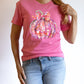 Pink Disco Pumpkin Adult Shirt- Fall 494