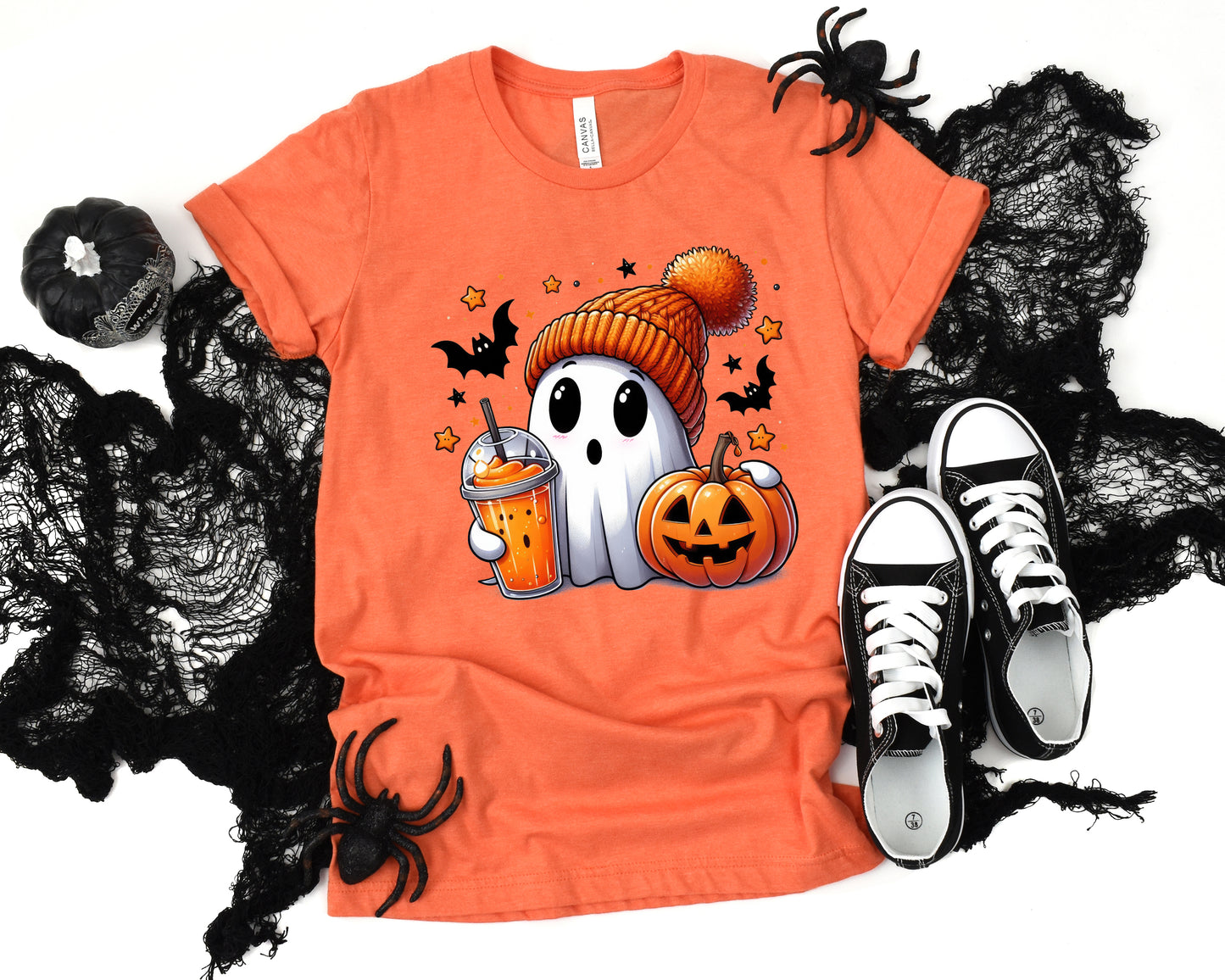 Cute Ghost Adult Shirt-Halloween 530