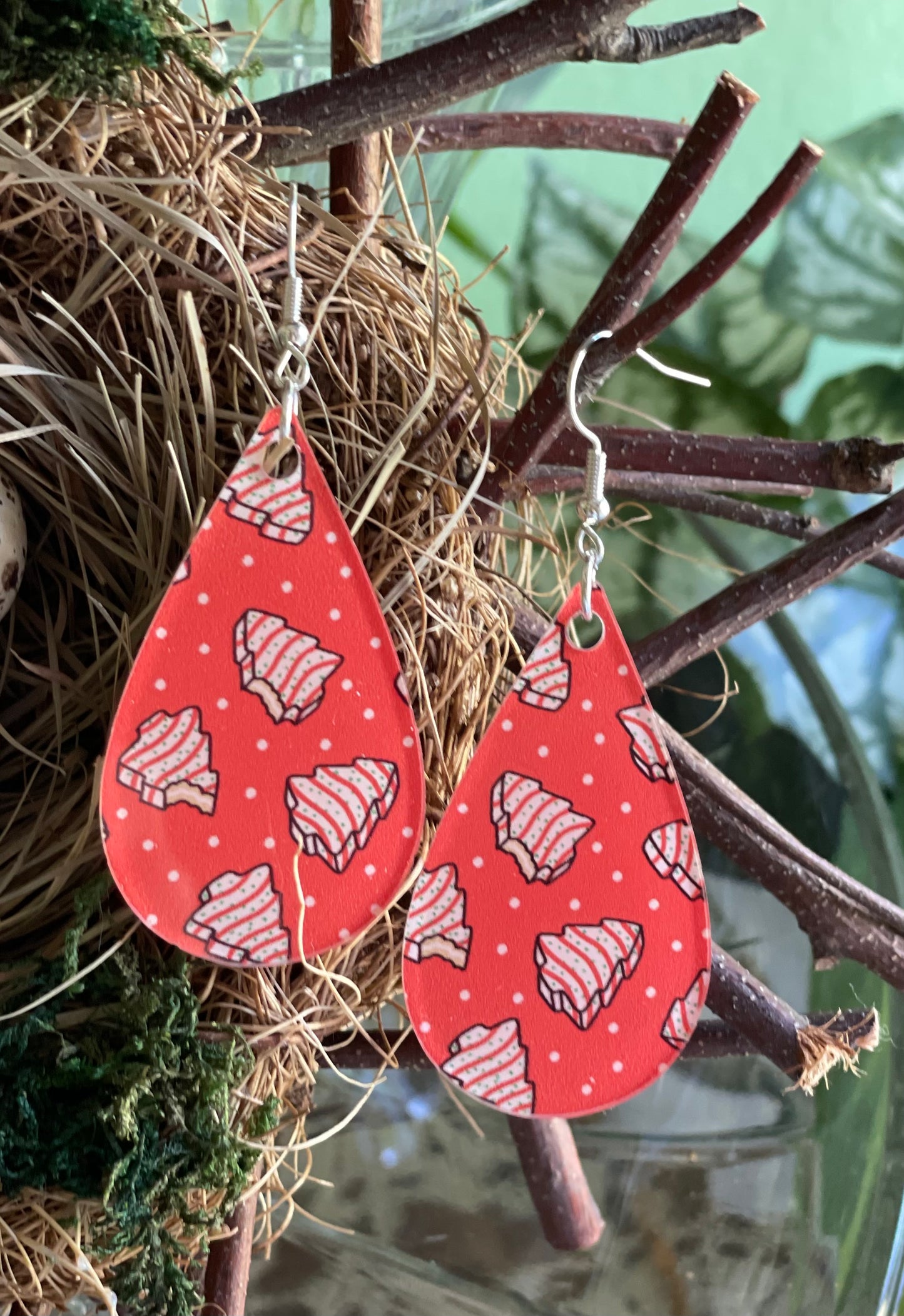 Christmas Pattern Earrings