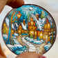 Stained Glass Christmas Ornaments