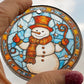 Stained Glass Christmas Ornaments