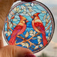 Stained Glass Christmas Ornaments