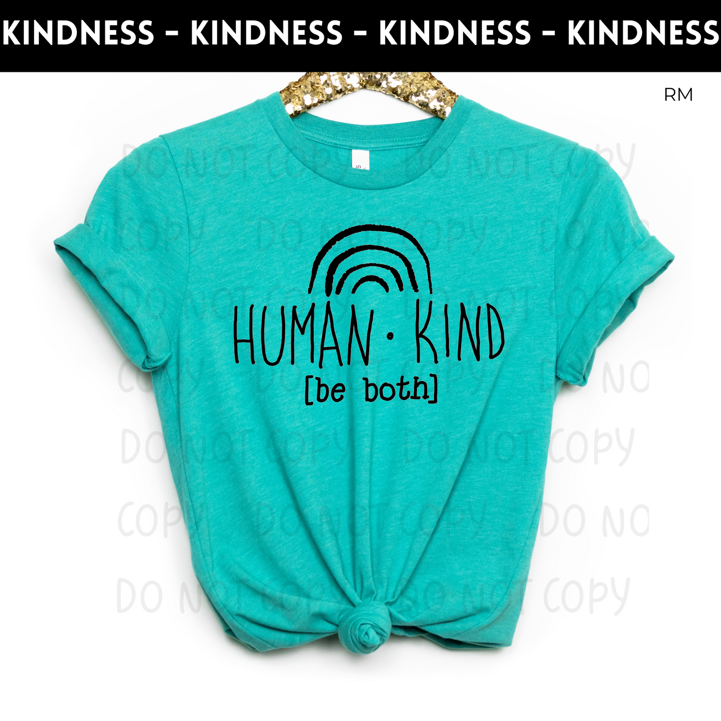 Human Kind Be Both Adult Shirt- Inspirational 208