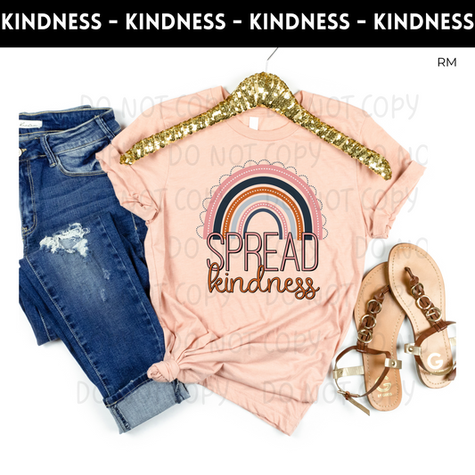 Spread Kindness Adult Shirt- Inspirational 530