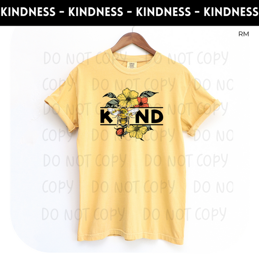 Bee Kind Adult Shirt- Inspirational 886