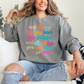 All My Life Adult Sweatshirt- Inspirational 1062