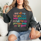 All My Life Adult Sweatshirt- Inspirational 1062