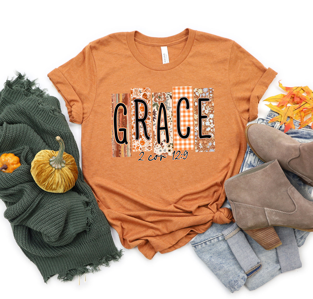 Grace Preppy Adult Shirt- Inspirational 1150
