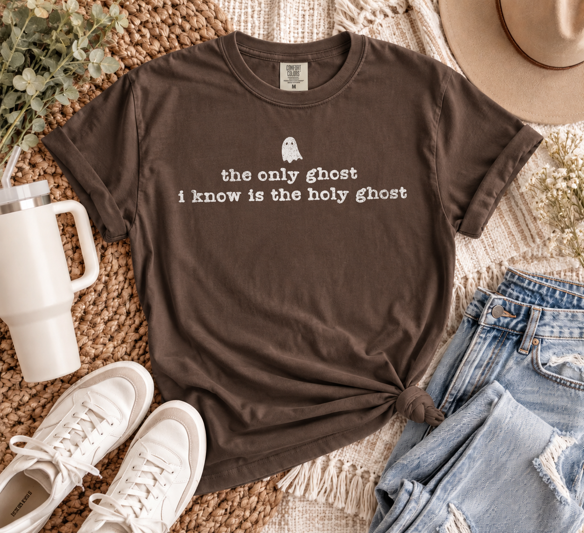 The Only Ghost I Know Shirt- Inspirational 1155