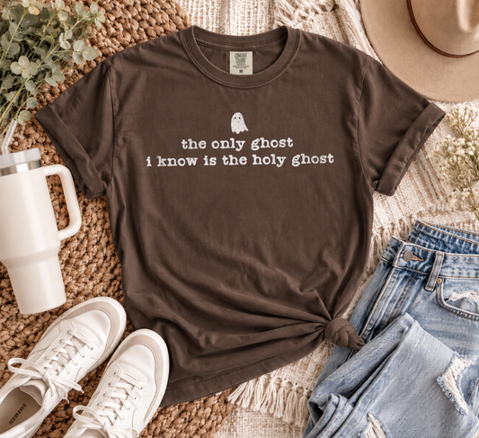 The Only Ghost I Know Shirt- Inspirational 1155