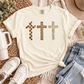Brushstroke Cross Trio Shirt- Inspirational 1156