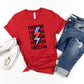 Freedom Lightning Bolt Adult Shirt-July 4th 251