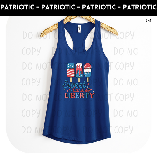 Sweet Land Of Liberty Tank Top- July 4th 267