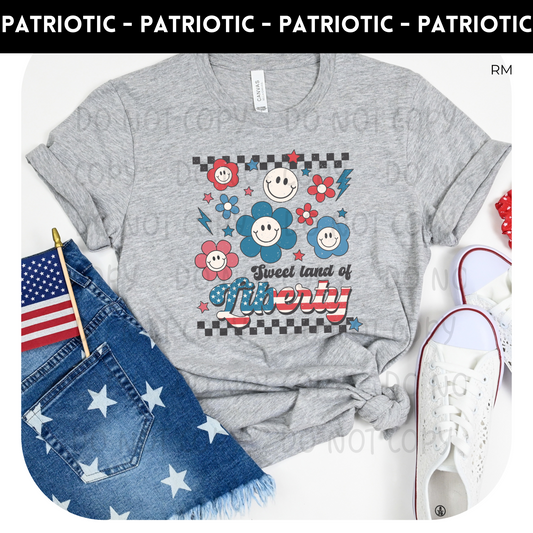 Sweet Land Of Liberty Adult Shirt-July 4th 268