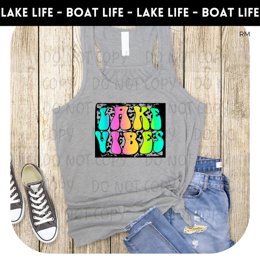 Lake Vibes Tank Top- Lake Life 22