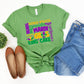 Mardi Gras Text Adult Shirt- Mardi Gras 63