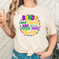Beads and Bling Adult Shirt- Mardi Gras 66