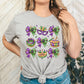 Mardi Gras Coquette Bow Adult Shirt-Mardi Gras 76