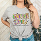 Mardi Gras Brush Stroke Adult Shirt-Mardi Gras 82