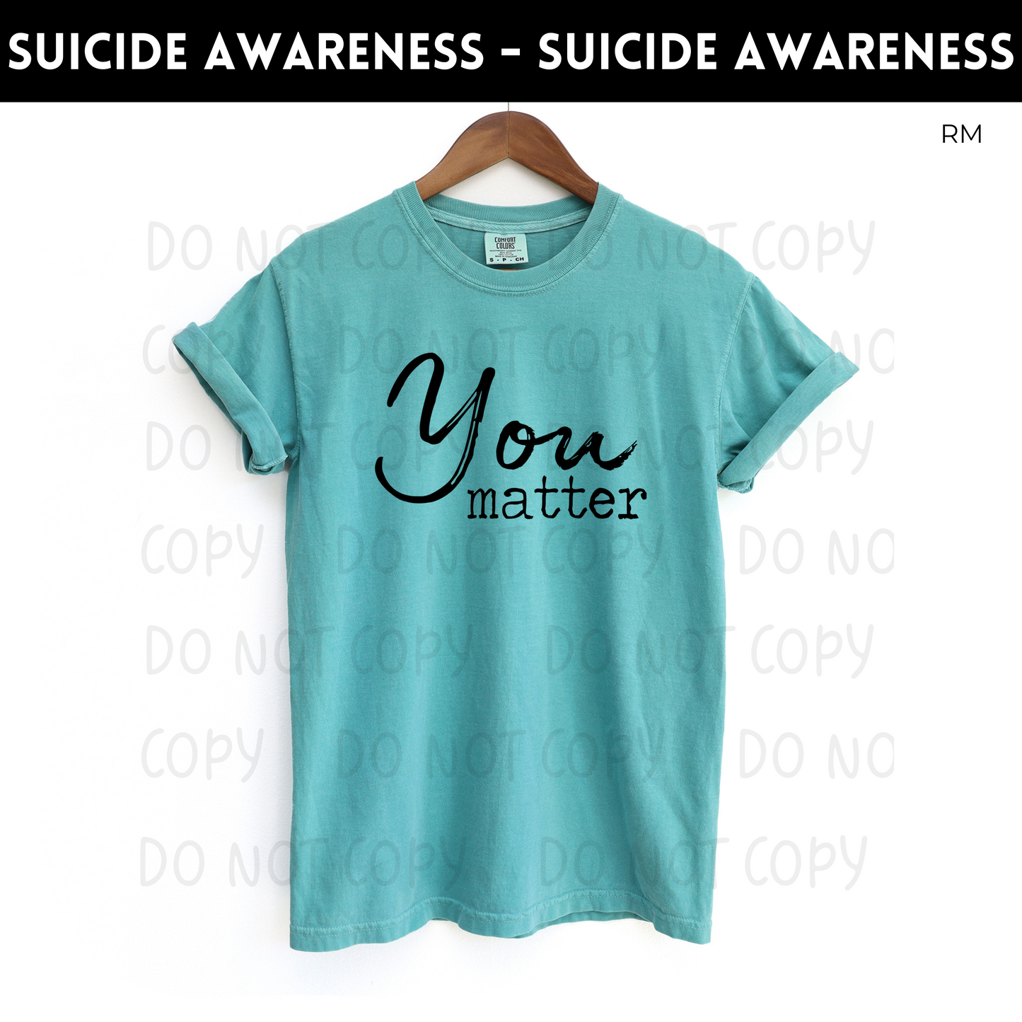 You Matter Adult Shirt- Mental Health 5