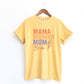 Mama Mommy Mom Bruh Lightning Bolt Adult Shirt- Mom Life 449