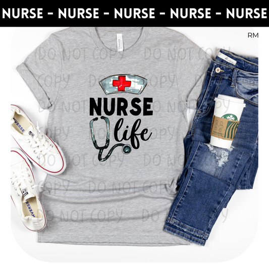 Nurse Life Adult Shirt-Nursing 14