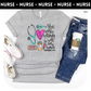 Nurse She Works Willingly With Her Hands Adult Shirt-Nursing 22