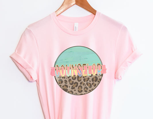 Counselor Leopard Occupation Adult Shirt-Occupation 91
