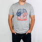 Patriotic Eagle Adult Shirt-Patriotic 153