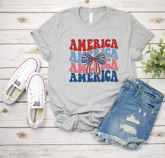 America Adult Shirt-Patriotic 313