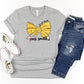 Pencil Bow Gradel Level or Name Adult Shirt