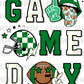 Retro Game Day Team Color Adult Shirt