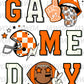 Retro Game Day Team Color Adult Shirt