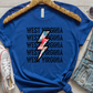 Patriotic Lightning States Adult Shirt or Tank Top