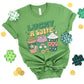 Lucky A Latte Adult Shirt- St. Patrick 171