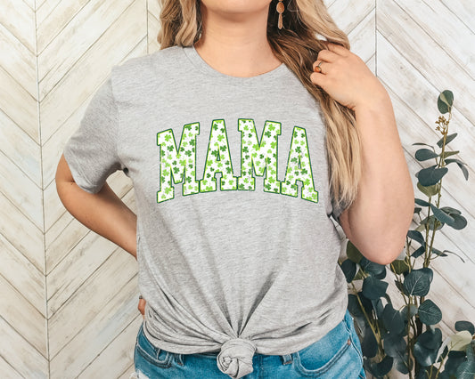St. Patrick Mama Adult Shirt-St. Patricks 172
